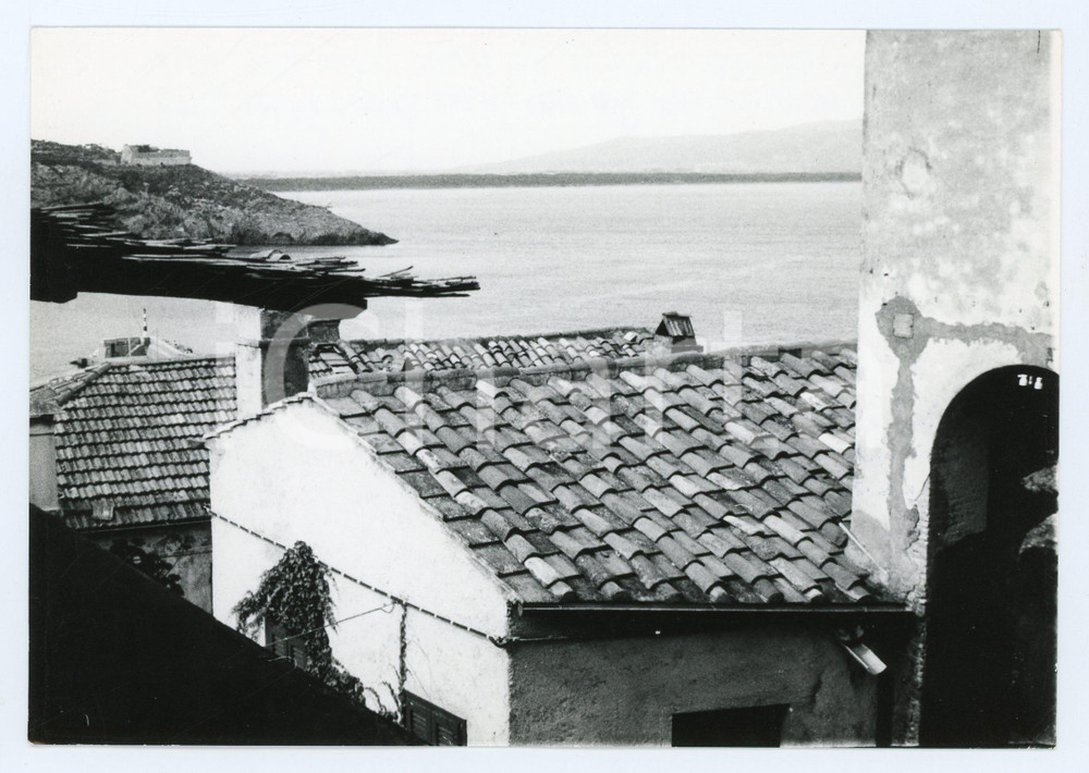 Fotografia d epoca originale 1978 PORTO ERCOLE Panorama marittimo  Foto 17x13 cm 1