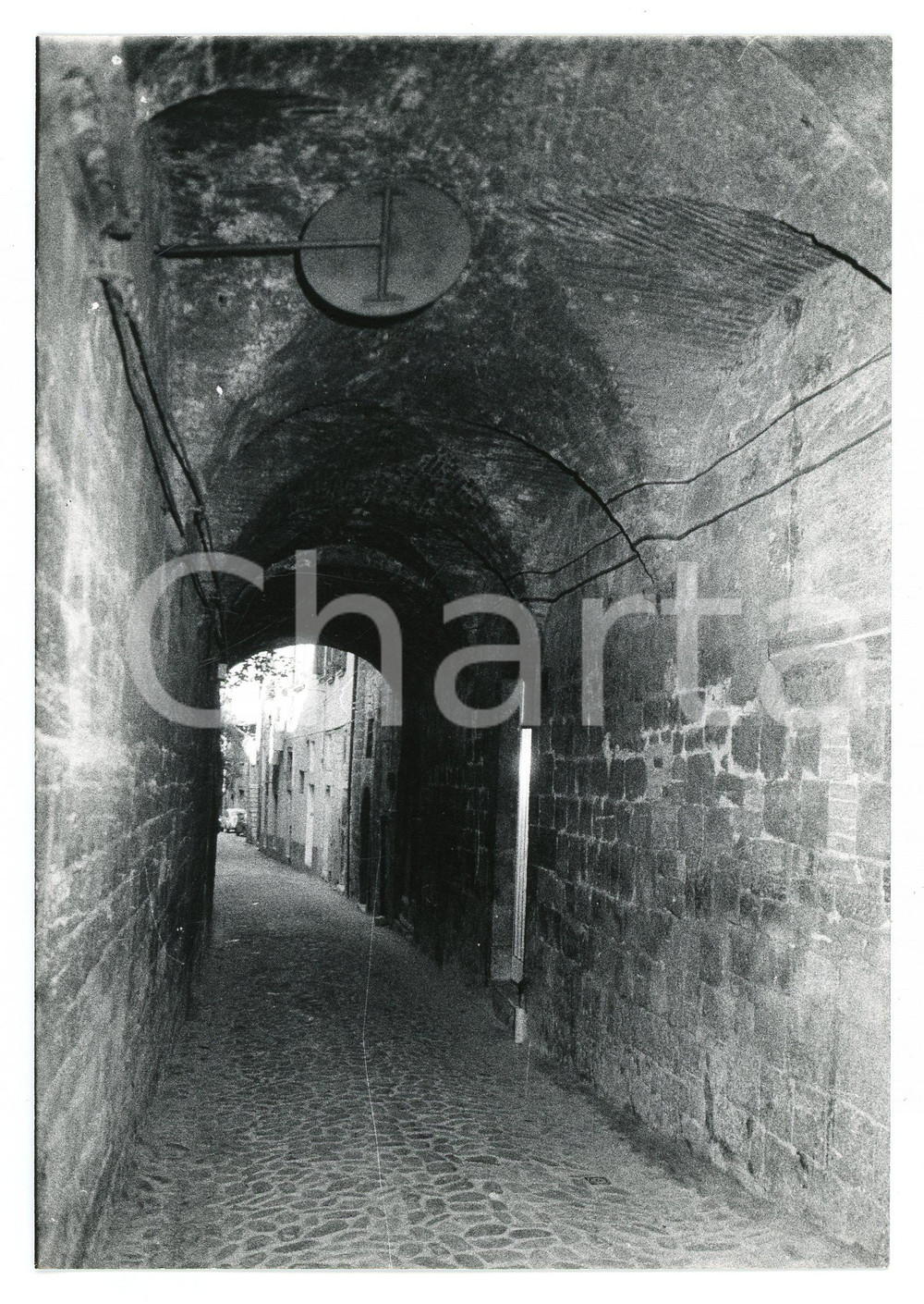 Fotografia d epoca originale 1980 ASCOLI PICENO Scorcio di Via Pretoriana  Foto 13x17 cm 1 1