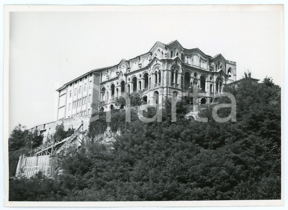Fotografia d epoca originale 1974 CASTELLO DI DOGLIANI Vista panoramica  Foto 17x13 cm 1