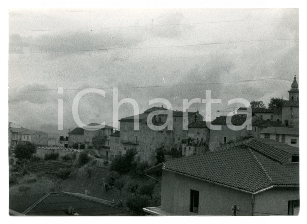 1970 MONTEGIORGIO Panorama del paese - Foto 17x13 cm