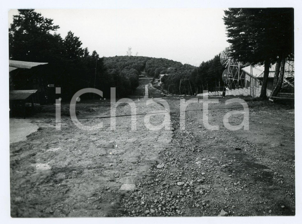 Fotografia d epoca originale 1978 MONTE AMIATA Località Pianello  Pendio che porta alla cima  Foto 17x13 cm 1