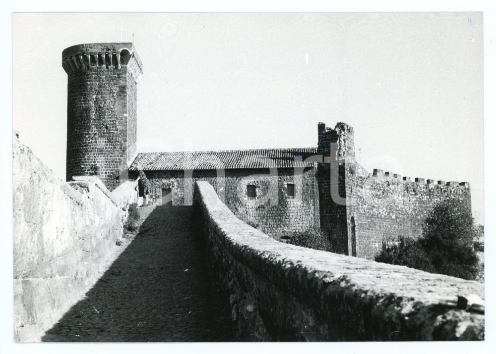 Fotografia d epoca originale 1978 CANINO  VULCI VT Castello dell Abbadia  Foto 17x13 cm 1