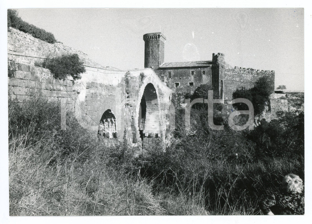 Fotografia d epoca originale 1978 CANINO  VULCI VT Castello dell Abbadia  Foto 17x13 cm 2 1