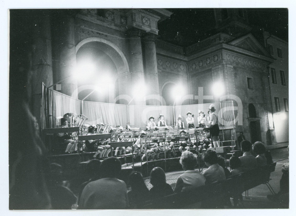 Fotografia d epoca originale 1979 BRESSANONE Coro di canzoni tradizionali tirolesi  Foto 17x13 cm 1