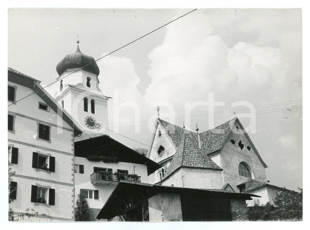 Fotografia d epoca originale 1979 RIFIANO Chiesa e Santuario di Santa Maria Addolorata  Foto 17x13 cm 1
