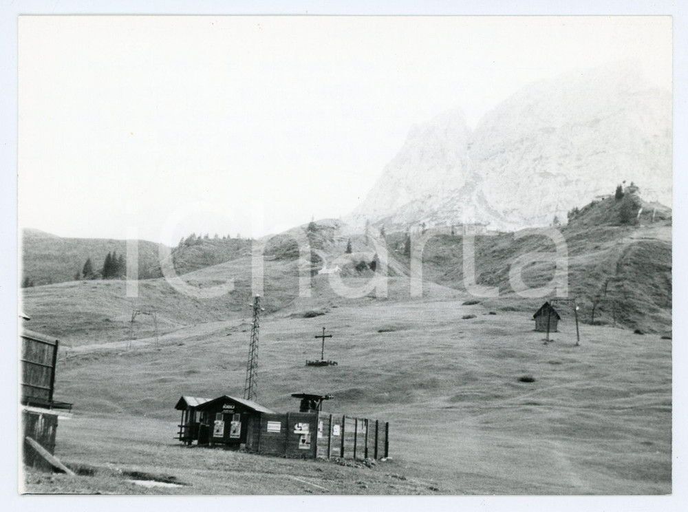 Fotografia d epoca originale 1979 PASSO MONTE CROCE DI COMELICO Panorama  Foto 17x13 cm 1