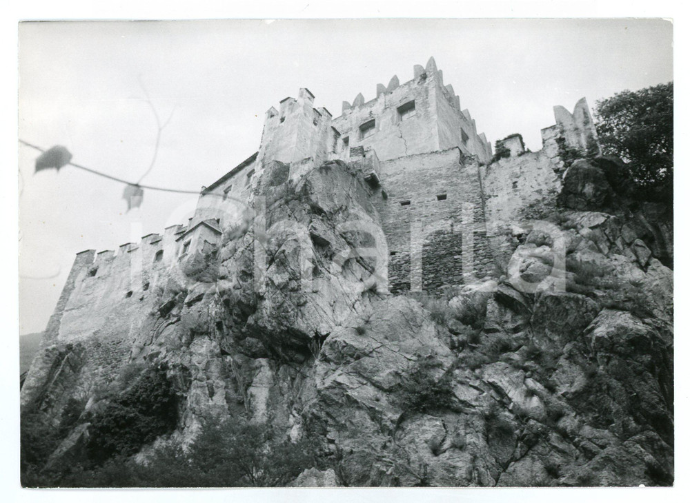 Fotografia d epoca originale 1979 CASTELBELLO  CIARDES Panorama con il Castello di Castelbello  Foto 17x13 1