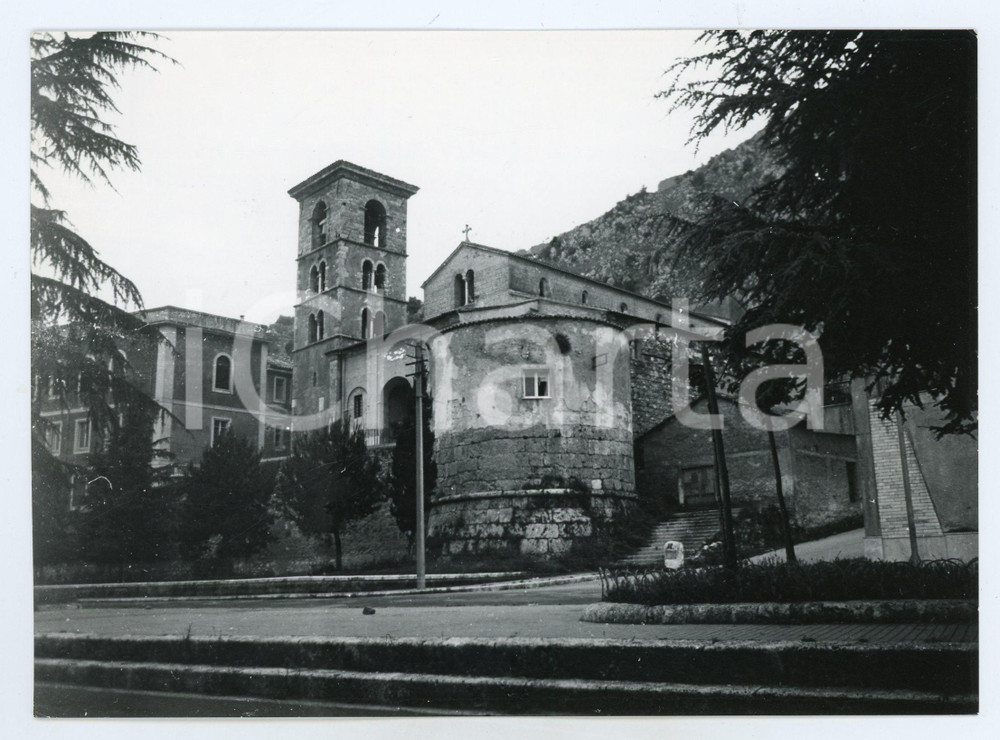 Fotografia d epoca originale 1977 SORA FR Cattedrale di Santa Maria Assunta  Foto 17x13 cm 1