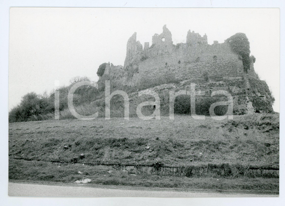 Fotografia d epoca originale 1981 CIVITA CASTELLANA Frazione BORGHETTO Castello Andosilla  Foto 17x13 cm 1