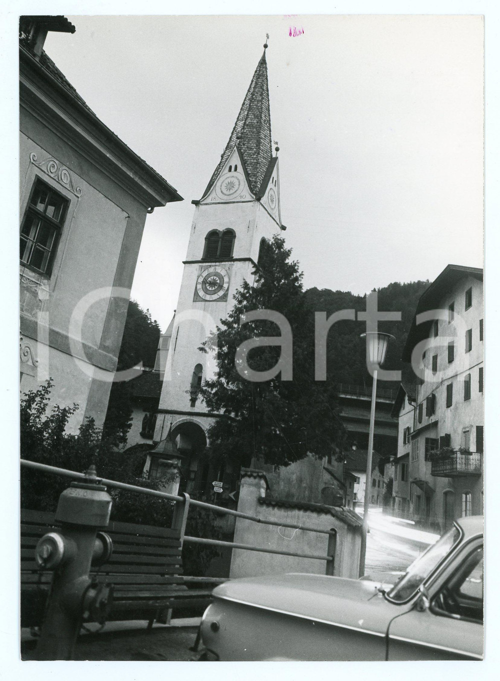 1979 PONTE GARDENA - VALLE ISARCO Chiesa di Santa Cristina - Foto 13x17 cm