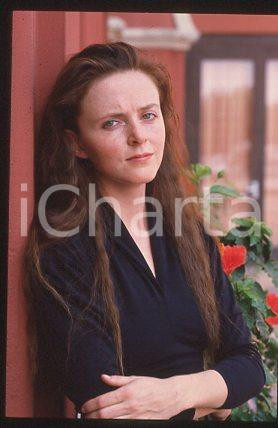 Fotografia d epoca originale Julia BRITTON VENICE Film Festival Hard Times Actress 1988 35mm vintage slide 8 1