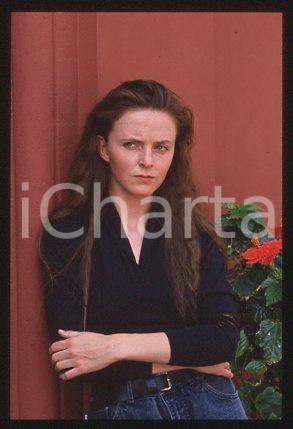 Fotografia d epoca originale Julia BRITTON VENICE Film Festival Hard Times Actress 1988 35mm vintage slide 9 1
