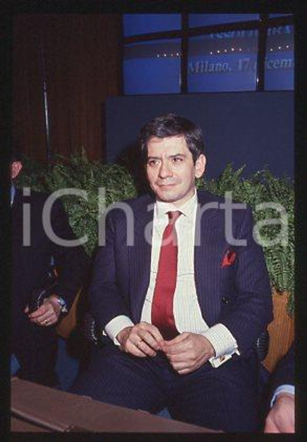 Enrique Barón CRESPO POLITICS President of the EP 1990 ca * 35mm vintage slide 4