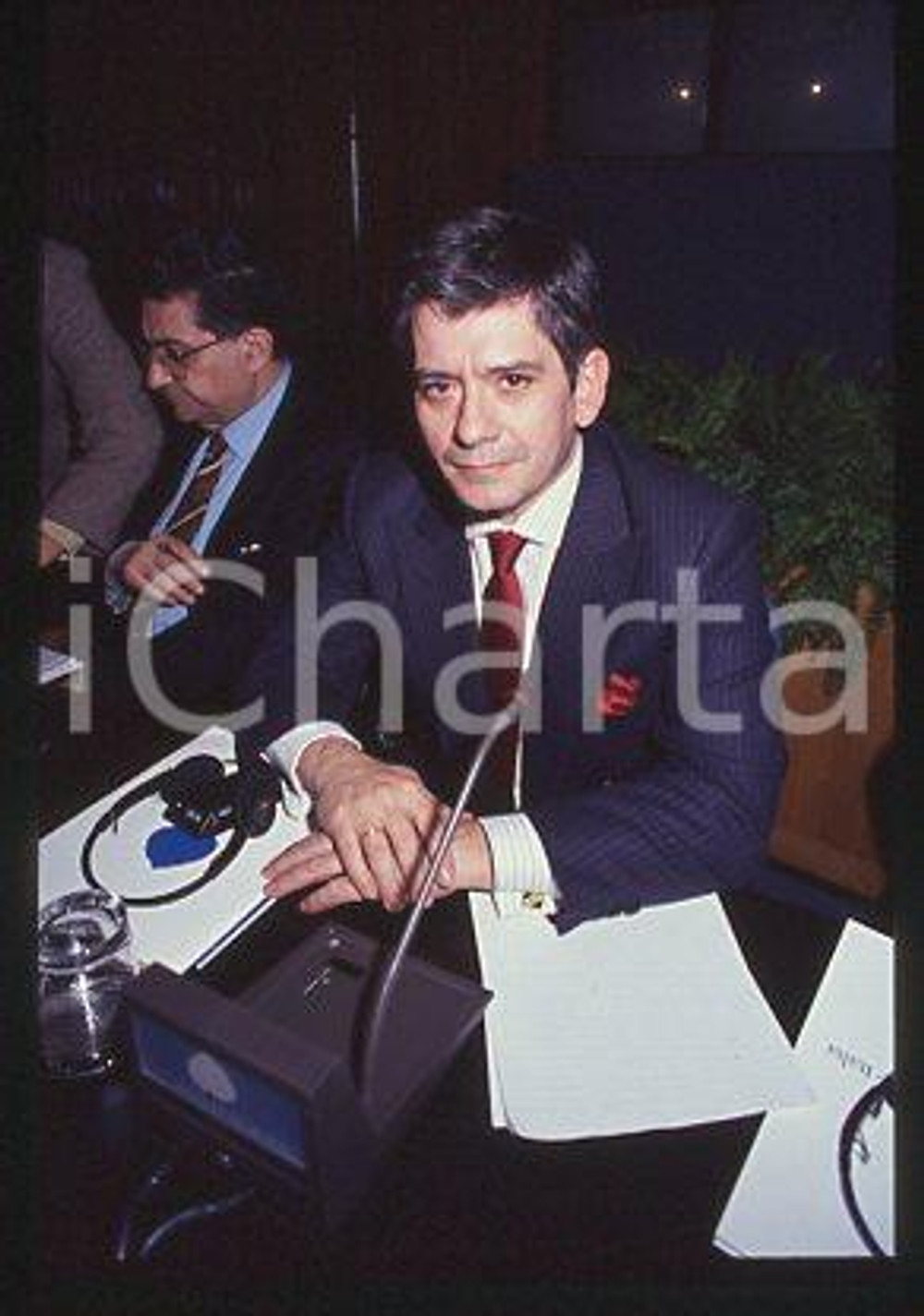 Enrique Barón CRESPO POLITICS President of the EP 1990 ca *35mm vintage slide 16