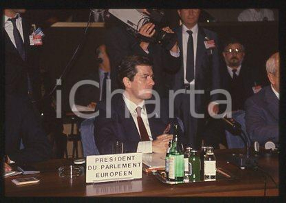 Enrique Barón CRESPO POLITICS President of the EP 1990 ca *35mm vintage slide 19