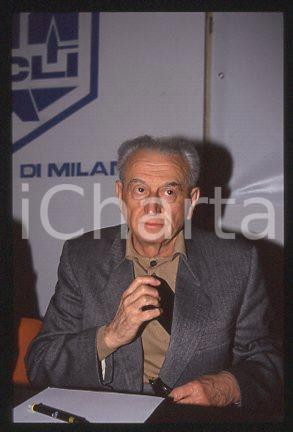 Fotografia d epoca originale Ermanno GORRIERI  ACLI MILAN Italian politician 1990 ca  35 mm vintage slide 3 1