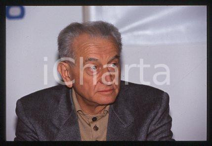 Fotografia d epoca originale Ermanno GORRIERI  ACLI MILAN Italian politician 1990 ca  35 mm vintage slide 6 1