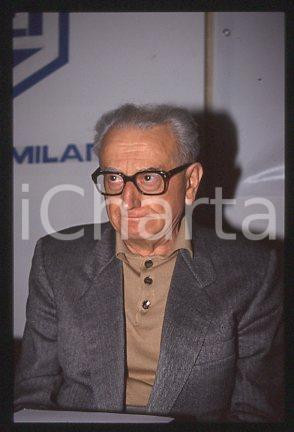 Fotografia d epoca originale Ermanno GORRIERI  ACLI MILAN Italian politician 1990 ca  35 mm vintage slide 7 1