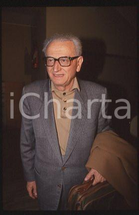 Fotografia d epoca originale Ermanno GORRIERI  ACLI MILANO Italian politician 1990ca  35 mm vintage slide 9 1