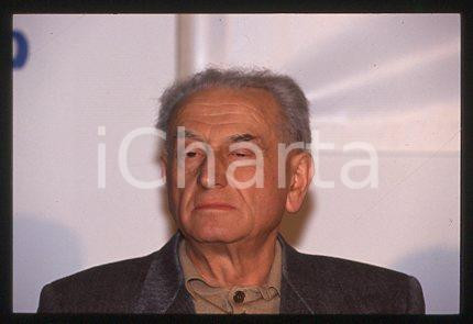 Fotografia d epoca originale Ermanno GORRIERI  ACLI MILANO Italian politician 1990ca  35mm vintage slide 14 1