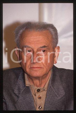 Fotografia d epoca originale Ermanno GORRIERI  ACLI MILANO Italian politician 1990ca  35mm vintage slide 18 1