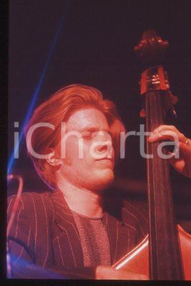 Fotografia d epoca originale Kyle EASTWOOD  MILAN Jazz bassist Performance 1999 ca  35 mm vintage slide 12 1