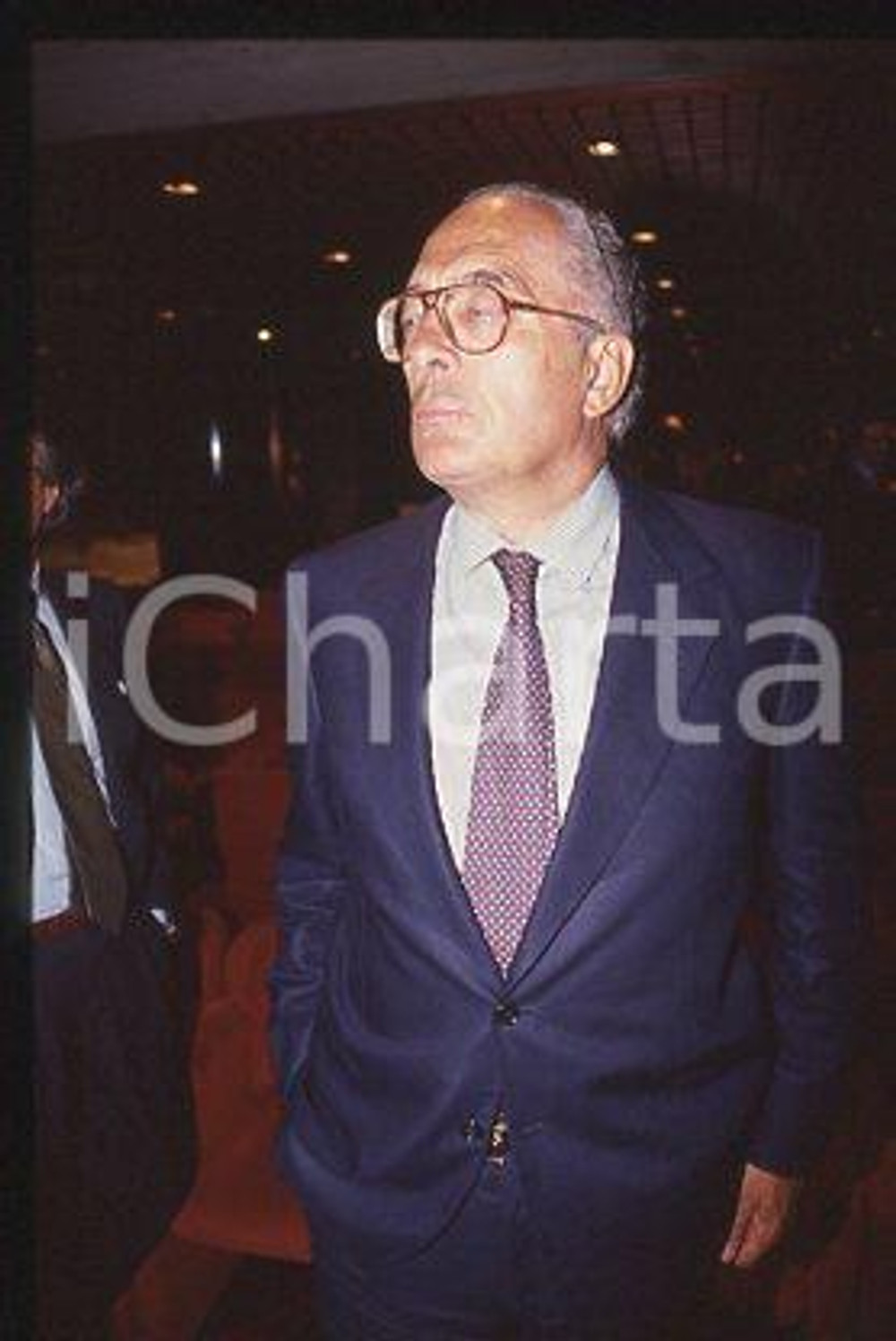 Fotografia d epoca originale Pietro RASTELLI Amministratore delegato di Efibanca 1990ca 35mm vintage slide 2 1