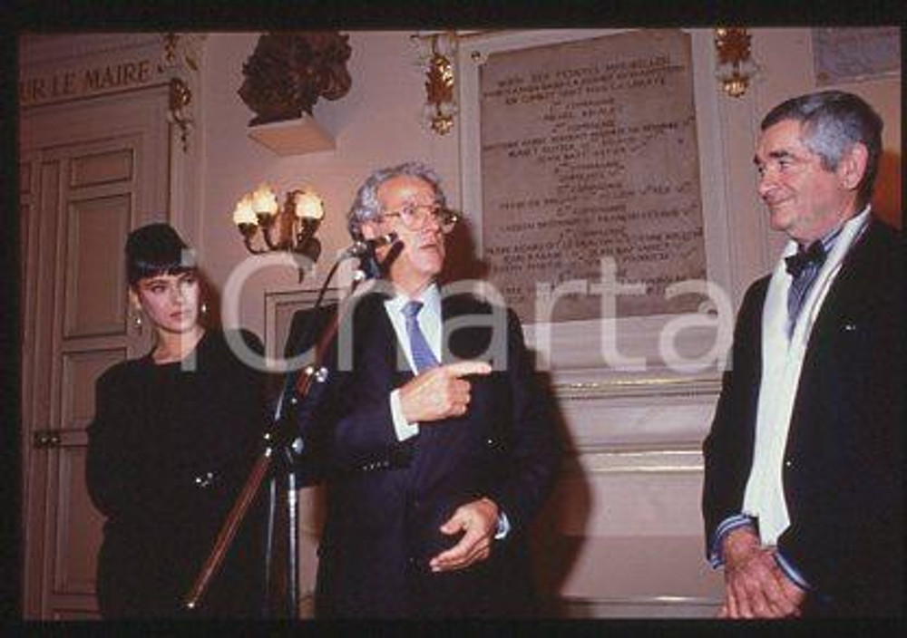 Fotografia d epoca originale Mathilda MAY  MILAN French film actress 1990 ca  35 mm vintage slide 2 1