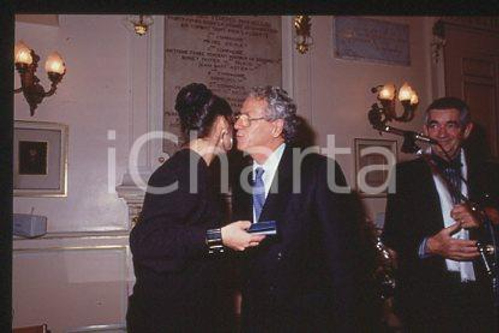 Fotografia d epoca originale Mathilda MAY  MILAN French film actress 1990 ca  35 mm vintage slide 4 1