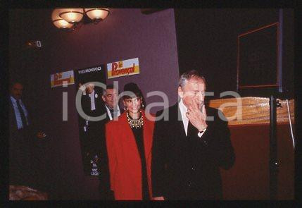 Fotografia d epoca originale Mathilda MAY Yves MONTAND  Three Seats for the 26th 1988  35mm vintage slide 6 1