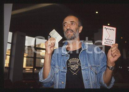 Fotografia d epoca originale Marcello BARAGHINI  ITALY Portrait of a publisher 1993 ca 35mm vintage slide 5 1