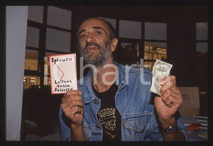 Fotografia d epoca originale Marcello BARAGHINI  ITALY Portrait of a publisher 1993 ca 35mm vintage slide 9 1