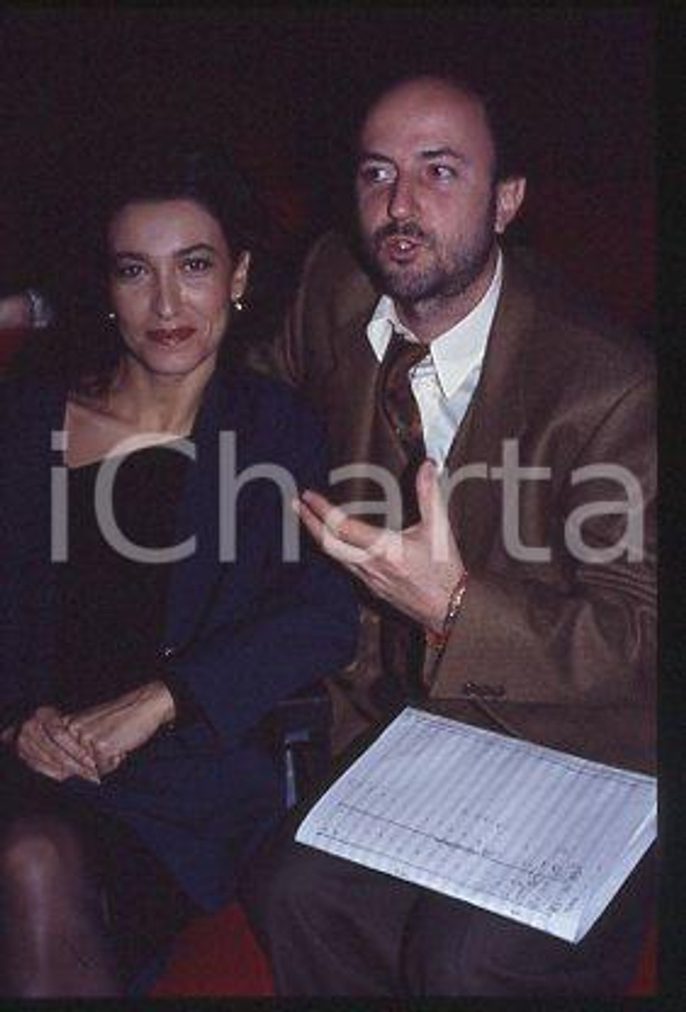 Grazia DI MICHELE - MUSIC Italy Singer-songwriter 1990 ca *35mm vintage slide 35
