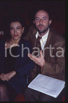 Fotografia d epoca originale Grazia DI MICHELE  MUSIC Italy Singersongwriter 1990 ca 35mm vintage slide 36 1