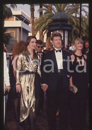Fotografia d epoca originale Isabella ROSSELLINI David LYNCH CANNES Festival 1990  35 mm vintage slide 10 1