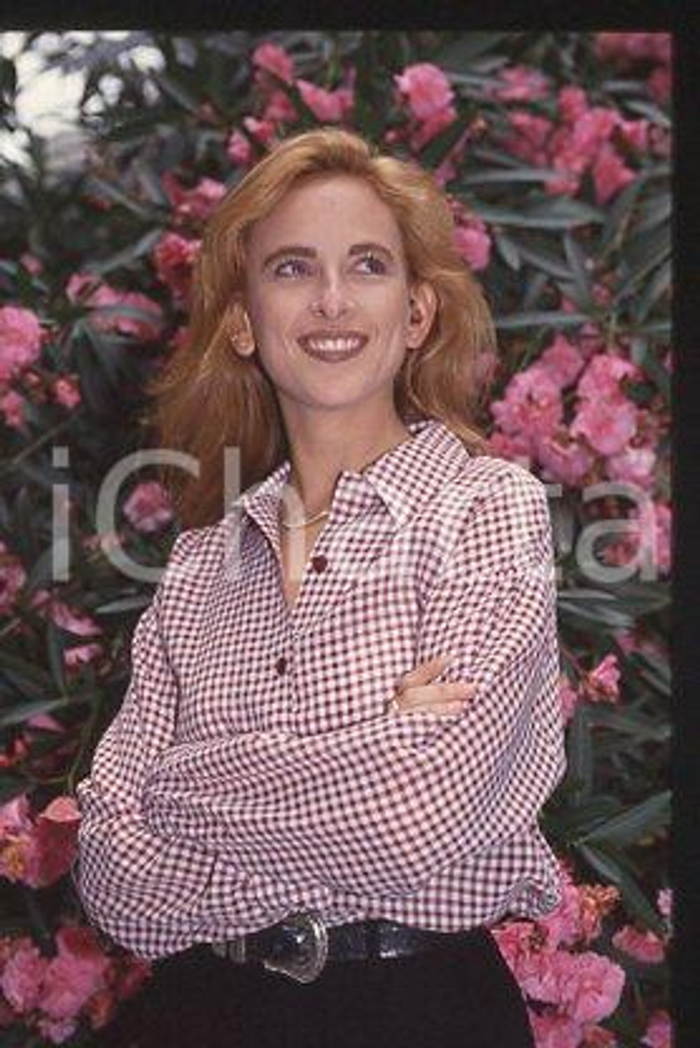 Marlee MATLIN - CINEMA American actress Portrait 1993 ca * 35 mm vintage slide 3