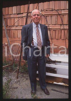 Fotografia d epoca originale Urbano LAZZARO  ITALY Portrait of the partisan 1993 ca  35 mm vintage slide 7 1