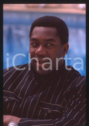 Fotografia d epoca originale Lenny HENRY  CINEMA Portrait of the British actor 1990 ca 35mm vintage slide 2 1