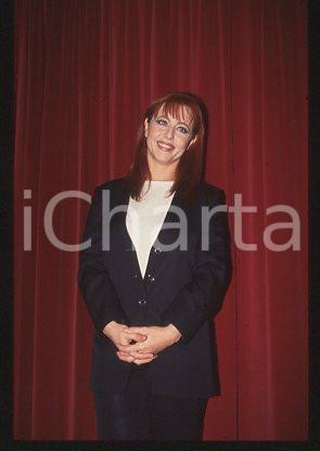 Fotografia d epoca originale Alessandra CASELLA  ITALY Actress & TV presenter 1990 ca 35mm vintage slide 15 1