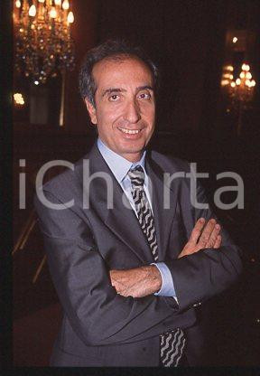 Fotografia d epoca originale Beniamino LAPADULA ITALIA Ritratto del sindacalista 1999ca 35mm vintage slide 1 1