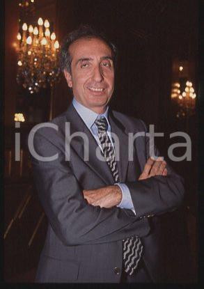 Fotografia d epoca originale Beniamino LAPADULA ITALIA Ritratto del sindacalista 1999ca 35mm vintage slide 4 1