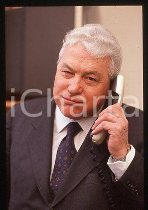 Fotografia d epoca originale Enore DEOTTO  ITALIA Ritratto del Presidente SMAU 1990 ca 35mm vintage slide 3 1