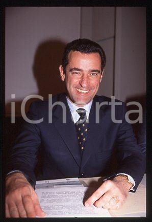 Fotografia d epoca originale Roberto TESTORE  FIAT AUTO Direttore Generale 1996 ca  35 mm vintage slide 15 1