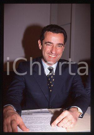 Fotografia d epoca originale Roberto TESTORE  FIAT AUTO Direttore Generale 1996 ca  35 mm vintage slide 16 1