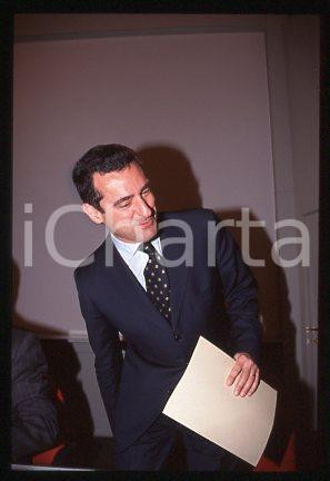 Fotografia d epoca originale Roberto TESTORE  FIAT AUTO Direttore Generale 1996 ca  35 mm vintage slide 18 1