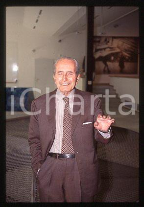 Fotografia d epoca originale Ignazio GARDELLA  ITALIA Ritratto dell architetto 1990 ca 35mm vintage slide 8 1