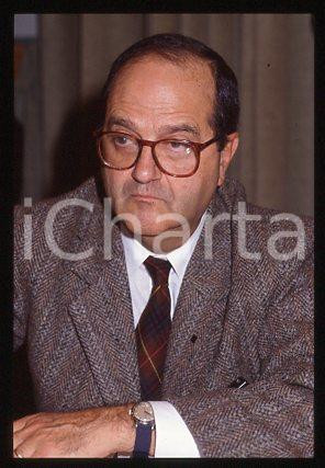 Fotografia d epoca originale Paolo FASELLA ROMA Ritratto del Direttore Generale 1988  35mm vintage slide 2 1