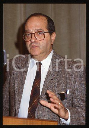 Fotografia d epoca originale Paolo FASELLA ROMA Ritratto del Direttore Generale 1988  35mm vintage slide 3 1