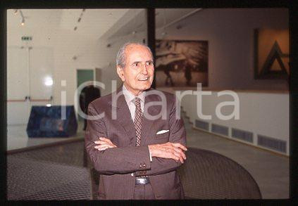 Fotografia d epoca originale Ignazio GARDELLA  ITALIA Ritratto dell architetto 1990ca 35mm vintage slide 16 1