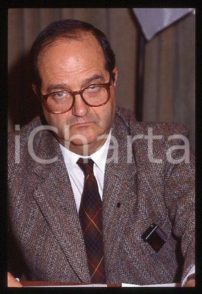 Fotografia d epoca originale Paolo FASELLA ROMA Ritratto del Direttore Generale 1988  35mm vintage slide 5 1